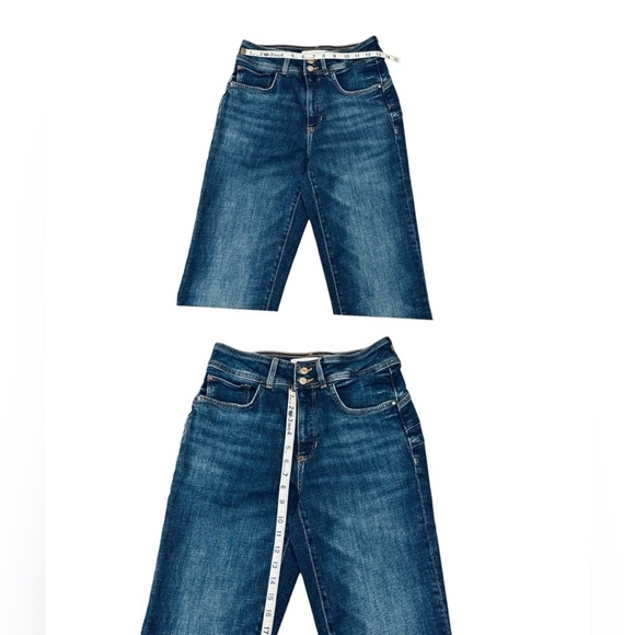 NWOT, GUESS, Eco High-Rise Straight Jeans, Size 30, Blue - Picture 4 of 7